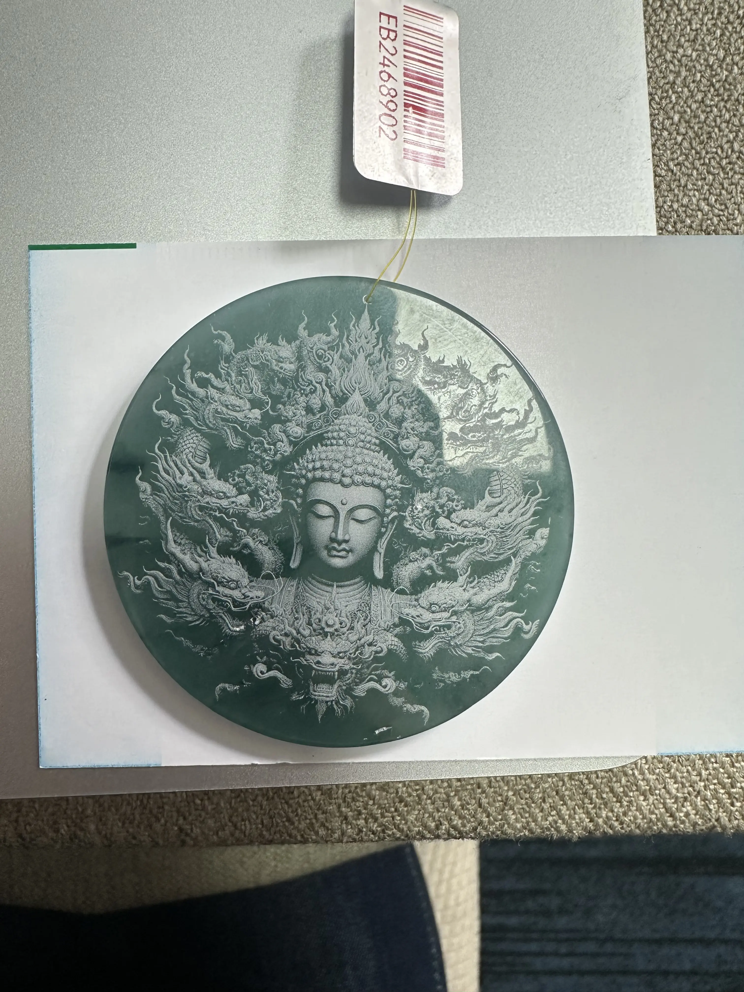 Grade A Jade Pendant - Can be worn by both men and women