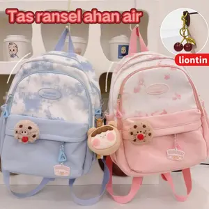 [COD] Tas ransel ahan air Tas bahu ins Jepang korea import fashion lucu Wanita tas ransel siswa tas sekolah kekinian volume tinggi cantik backpack