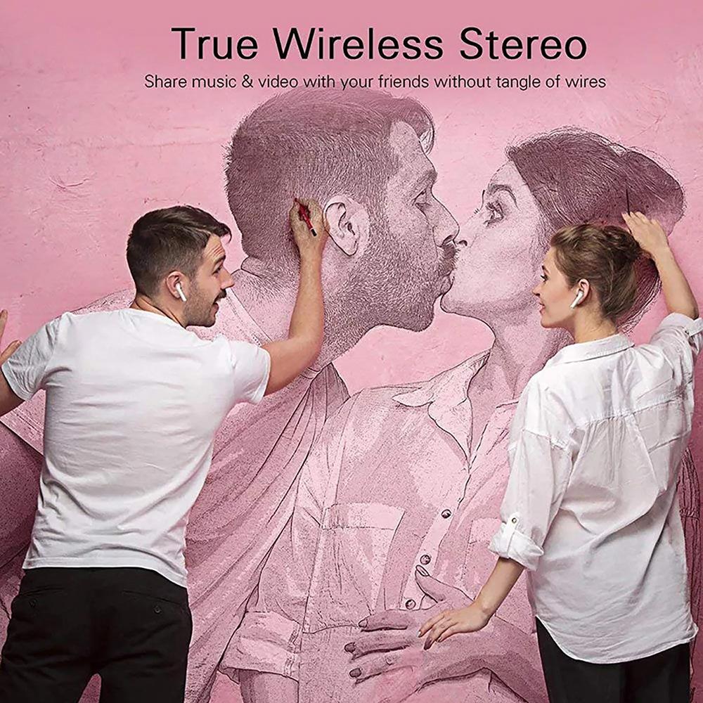 Lenovo Thinkplus M24 Headset nirkabel Bluetooth Game musik setengah-dalam olahraga reduction reduksi kebisingan masa pakai baterai panjang Earbud Earphone Wireless