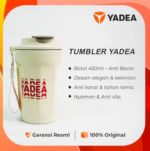 [NEW] Yadea OVA Exclusive Tumbler Cup 450ml - Anti Bocor - Anti Karat - Desain Elegan & Kekinian