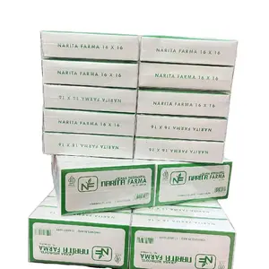 PAKET BUNDLING ISI 3 SLOP KASA STERIL NARITA FARMA HIJAU 16 X 16 CM - KASA STERIL KOTAK