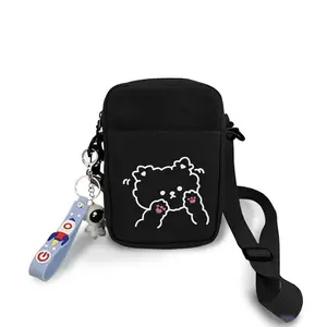 BS YUKA - Tas Selempang Wanita Lucu Korea Kanvas