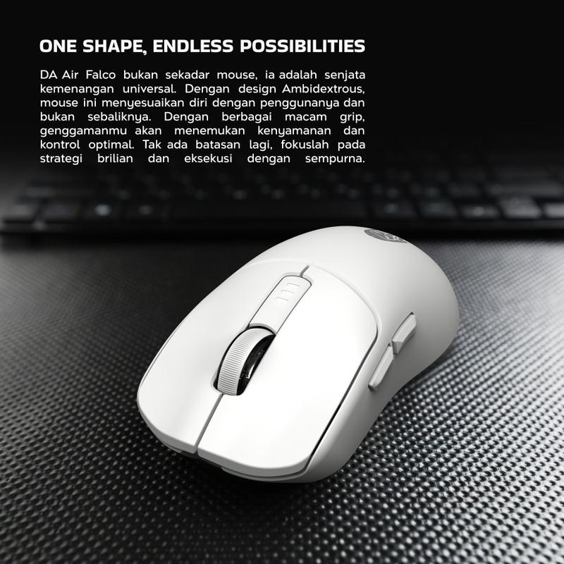 Digital Alliance / DA Air Falco One Ergonomic Dual Mode Connection Gaming Mouse 3
