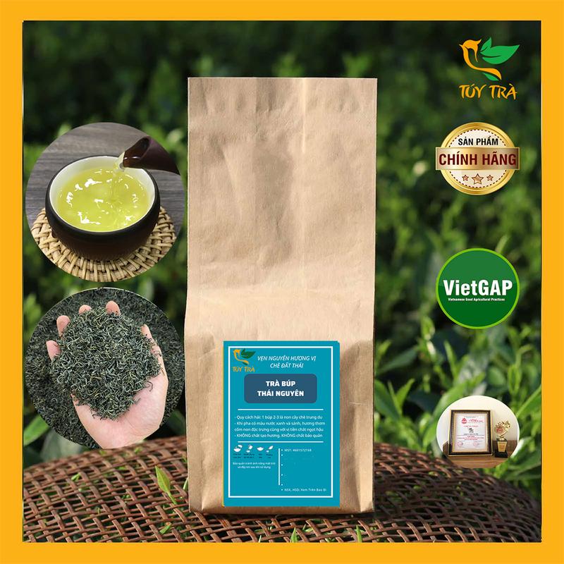 1KG Trà Búp Tân Cương Thái Nguyên Túy Trà - Chè Búp Chè Thái Nguyên trà khô Tea