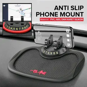 BAVISS Alas Mobil Dashboard Anti Slip Phone Mount Silicone - EYU1 Car