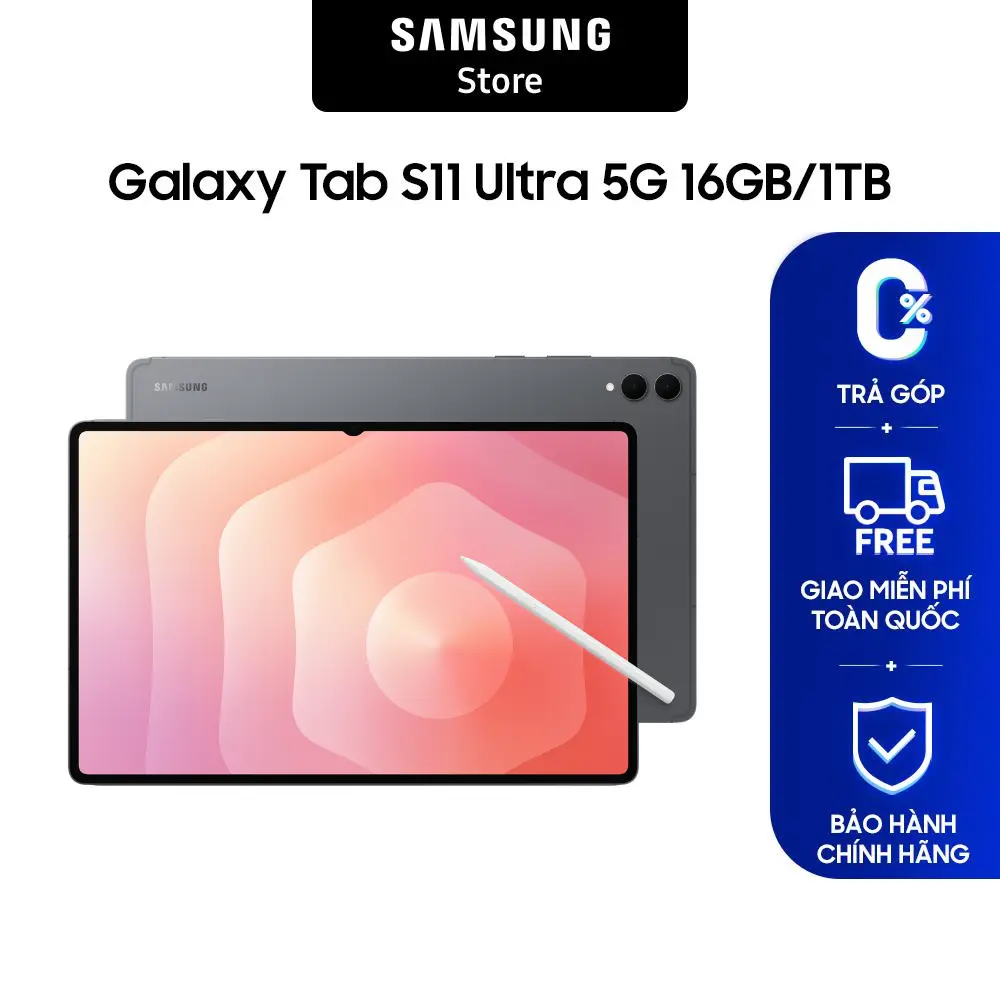 Máy tính bảng Samsung Galaxy Tab S11 Ultra 5G 16GB/1TB | BigBuy360 - bigbuy360.vn