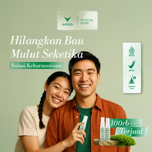 AVERO Penyegar Mulut - Fresh Cool Mouth Spray BPOM & Halal - 30ml