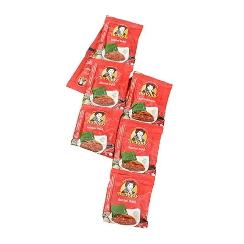 Sambal Sachet Bu Rudy dengan kemasan yang lebih ekonomis 2