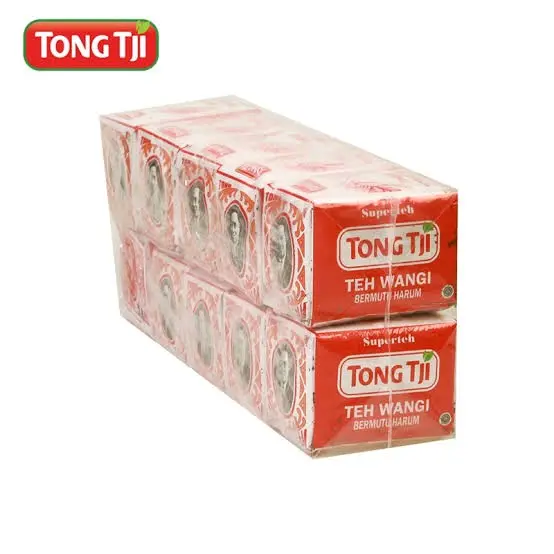 Teh Tabur Tong Tji Super 40gram° 1Slop (10pcs) | Free kopi Sachet