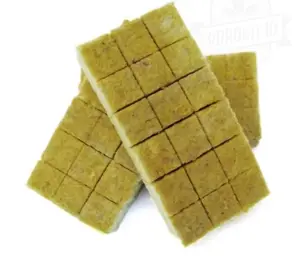 18 Titik Rockwool Siap Pakai Isi 18 Titik Tanam