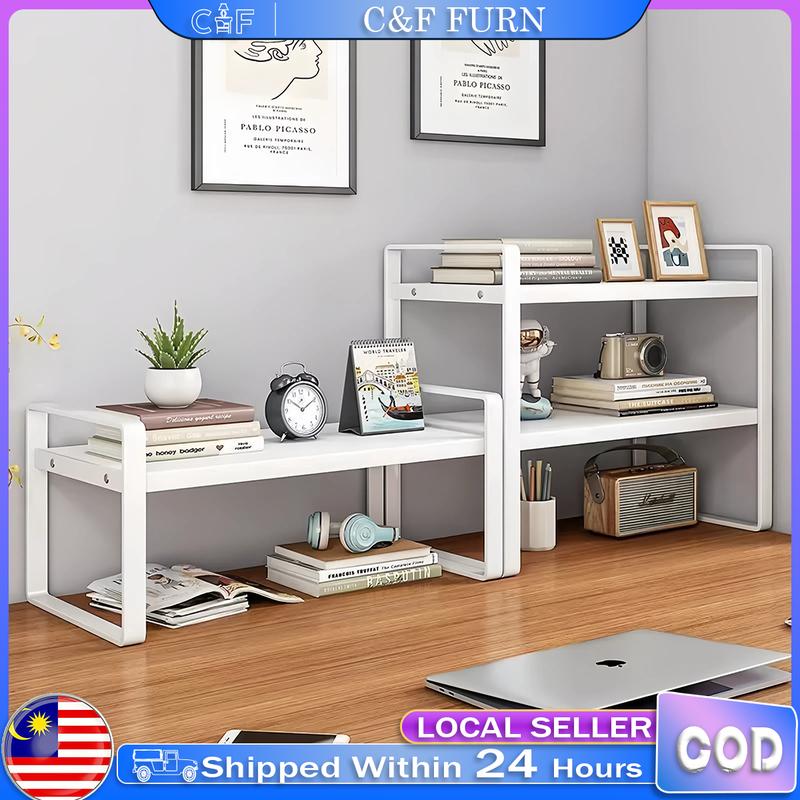[Fast delivery ]High Quality Desktop Storage Rack Computer Desk ...