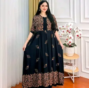 Dress Chibi Daster Busui Bumil Rayon Jumbo Batik Midi Dres Wanita Baju Santai Gaun Casual Adem Kekinian