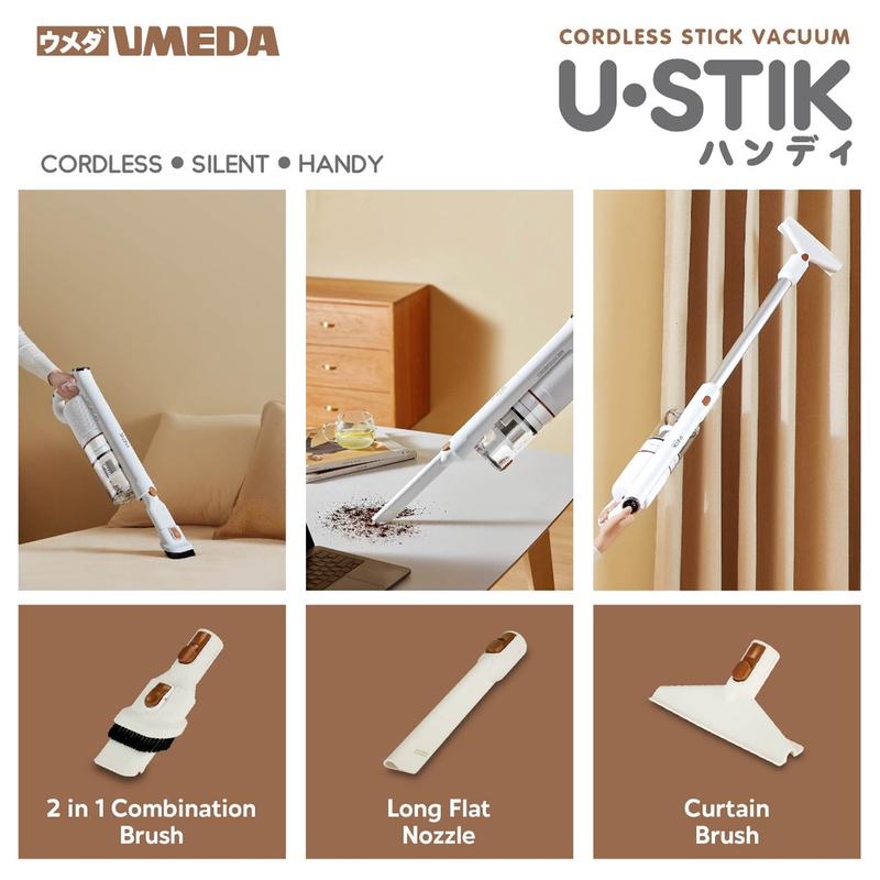 Umeda U-Stik Cordless Stick Vacuum 3