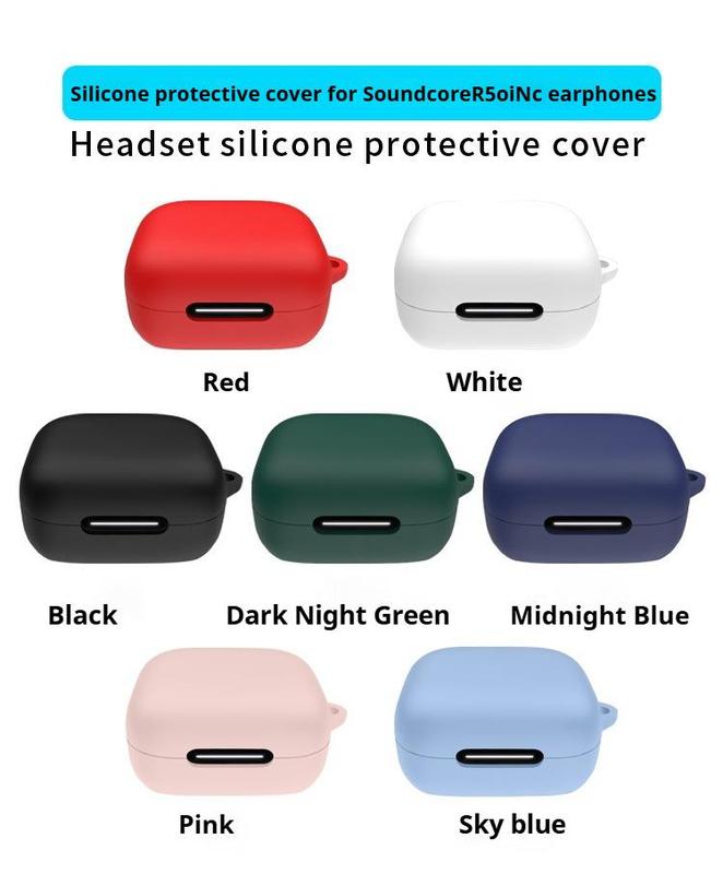 Casing Soundcore R50i Soundcore R50i NC Headphone Case Silicone Case Drop-proof an - TikTok ...