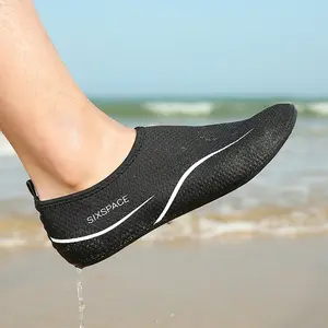 Sepatu Pantai Olahraga Air Sepatu Pantai Wanita Sepatu Anti Air Sepatu Outdoor Sepatu Diving Renang Water Shoes Sepatu Senorkeling Sepatu Slip on Fleksibel Bahan Cepat Kering Dengan Sixspace