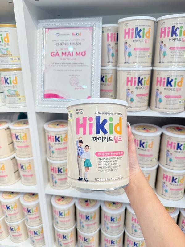 (Combo 2 lon) Sữa công thức Hikid Cho Bé trên 1 T.uổi Hỗ Trợ Tăng Chiều Cao Cho Bé ( tặng bình giữ nhiệt)-Gamaimo