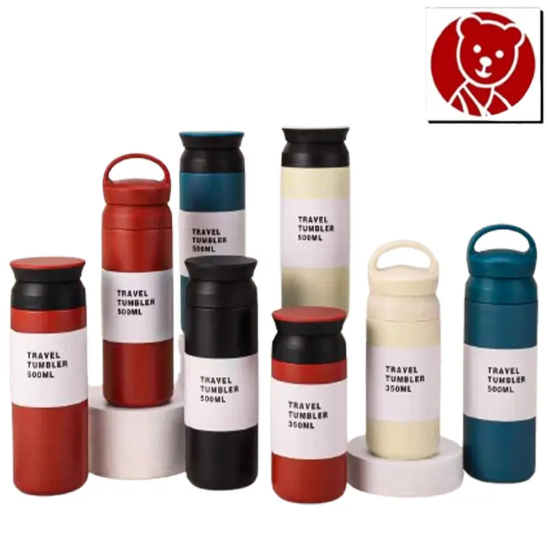 Termos Botol Air Minum Travel Tumbler Warm Stainless Steel 304 Vacuum Flask Hot & Cold | 500ML&350ML | SD-1033/1035/1253/1255