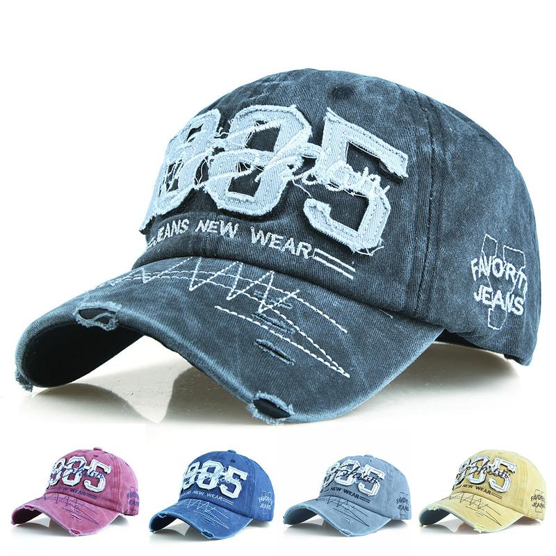 Topi Baseball 1985 Fashion Jeans Hat Casual Sport Fashion Pria Wanita Distro 0