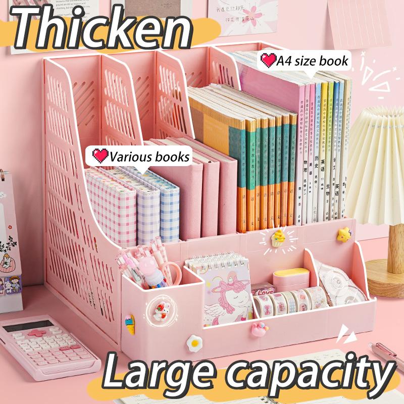 4 Column File Data Storage Rack PP Material Multi-functional - TikTok ...