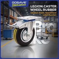 Gambar (Diskon Roda Termurah) GOSAVE Roda Troli Caster Wheel PP & RUBBER 2 3 4 Inch Roda Kastor Putar untuk Rak Meja Lemari Gerobak Furniture - PP BRAKE 2IN dari Gosave Official Kota Tangerang 1 Tokopedia