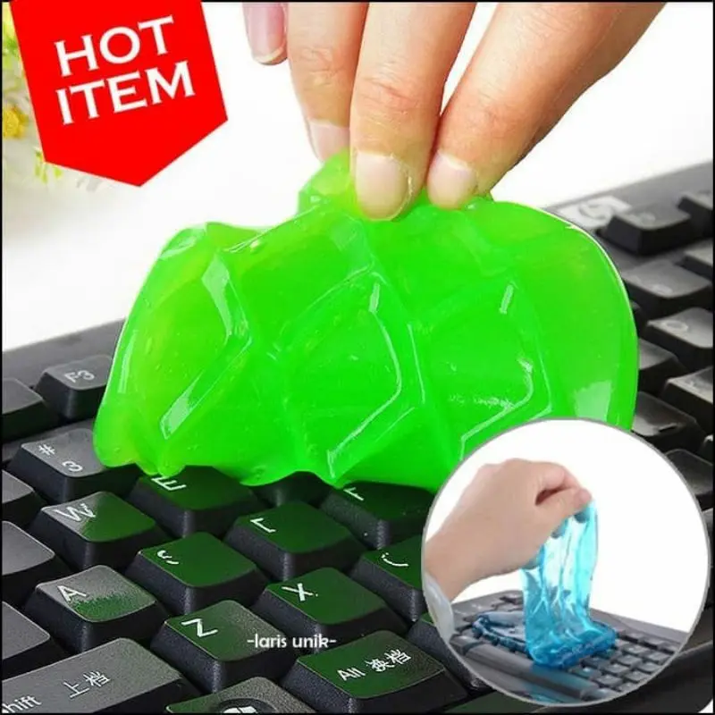 TERBARU!! SLIME DEBU / Slime Jelly Pembersih Debu Gel Pembersih Kotoran Dashboard dan Keyboard
