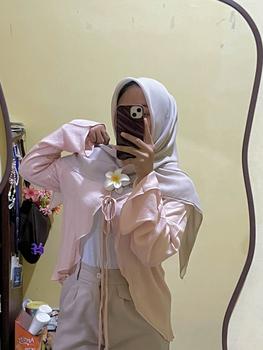 Product Review of [ callsie ] - MIA OUTER ( atasan wanita / cardigan transparan wanita / luaran / outer lengan panjang / longsleeve outer / longsleeve cardigan / summer outer / beach outer ) from 🎀**. 0