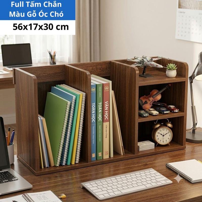 Kệ Hồ Sơ 5 Ngăn Bo Tròn Để Tài Liệu, Sách Vở, Kệ Đựng Sách Để Bàn Làm Việc