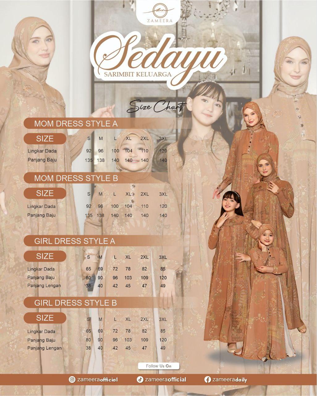 SARIMBIT TERBARU 2026 SEDAYU STYLE A BY ZAMEERA