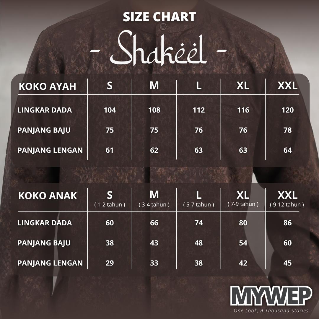 MYWEP Shakeel Koko Couple Ayah dan Anak Edisi Baju Lebaran 2026 Elegan & Eksklusif MYWEP Shakeel Koko Couple Ayah dan Anak Edisi Baju Lebaran 2026 Elegan & Eksklusif