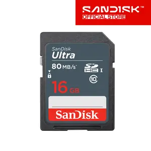 SANDISK Ultra SDHC Card 16GB 80MB/s Class 10 UHS-I