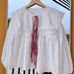 HRT FLORISA BLOUSE KERAH SAYLOR BUSUI (BACA DESKRIPSI DULU YA)