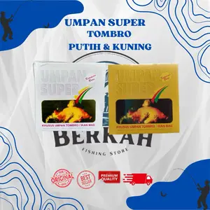 Umpan Super Tombro Putih Dan Kuning - Umpan Pancing