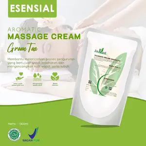 Fiona Krim Pijat Massage Cream Aromatic 1 Liter Green Tea