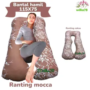 BANTAL IBU HAMIL/BANTAL KEHAMILAN/BANTAL HAMIL/MATERNITY PILLOW.UKURAN 115 X 75