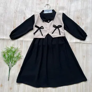 GAMIS SYAFIAH ANAK PEREMPUAN TERBARU BAHAN CRINKEL 1 SAMAPI 12 TAHUN Muslim