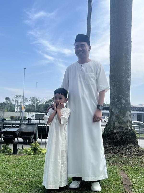Product Introduction of Gamis muslim anak pria lengan pendek Baju Kokojubah sederhana 5