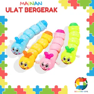 Mainan Ulat Gerak / Ulat Putar Berjalan / Mainan Viral 224