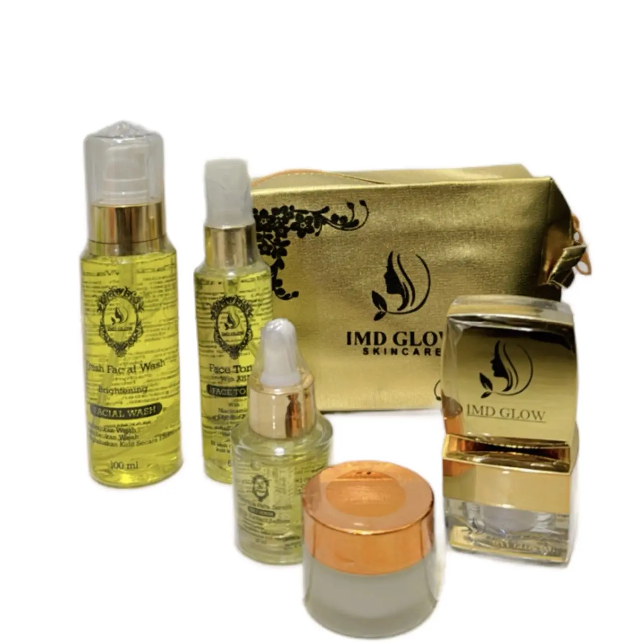 Skincare Paket Lengkap Moizt (isi 6item)mencerahkan wajah kombinasi