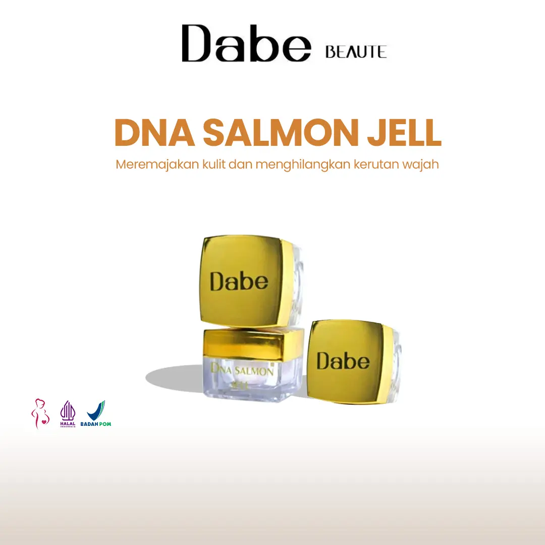DNA Salmon Jell Extract Muka aman untuk semua jenis kulit boleh mix dg skincare lain