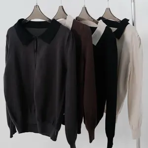 Meisya Two Tone Cardigan knit