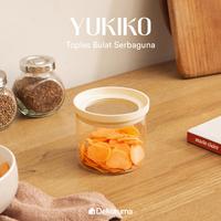 Gambar Dekoruma YUKIKO Toples Bulat Serbaguna / Toples Cemilan / Toples Kue Kecil 450 ml Tutup Silikon dari Dekoruma Official Store Kab. Bekasi 1 Tokopedia