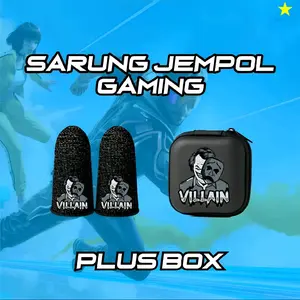 cod sarung Jempol Gaming VILLAIN licin anti keringat konsol