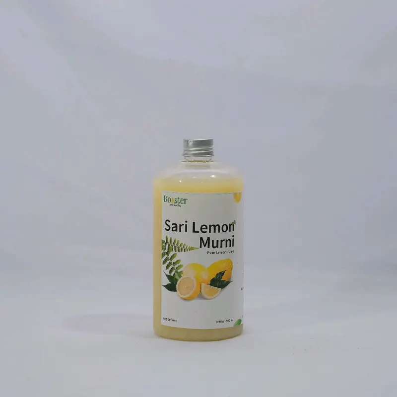 Sari Lemon My Booster 100% Murni Tanpa Pewarna Air Lemon Murni - Lemon Juice Asli 4
