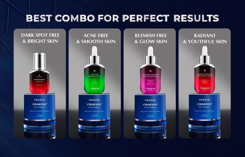 Product Introduction of TRUEVE Ceraboost Silk Moisturizer Gel 30gr - Moisturizer Gel Pelembab Wajah Pagi Malam, Memperbaiki Skin Barrier Rusak Iritasi, Cocok untuk Semua Jenis Kulit (Blue Tansy + Ceramide) 7