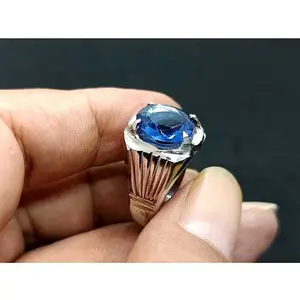 CINCIN BATU BLUE SAPPHIRE CUTTING CRYSTAL D12