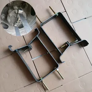 Pangkon dudukan wildop capitan untuk pelek belakang truk colt diesel