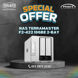 TerraMaster NAS F2-422 2-Bay 10GbE – Professional Storage Server (NEW)