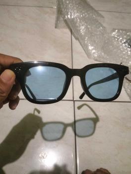 Product Review of (BELI1 GR4T1S 1)FRAME KACAMATA BESI CAT EYE QINAN SERIES Bluecromic Frame Perempuan Antiradiasi Blueray Cewek Lensa Photocromic Glasses Eyewear from Z**y 0