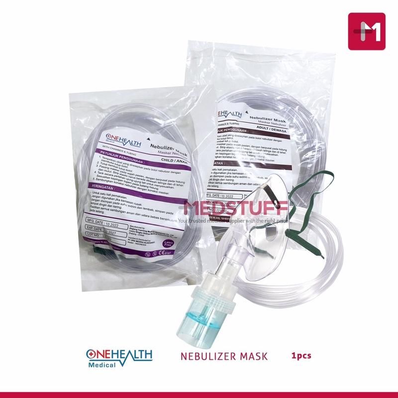 Masker Nebulizer Onehealth Masker Uap Masker Terapi Uap Onehealth ...