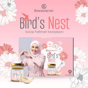 Kinohimitsu Bird's Nest dengan Kacip Fatimah dan Manjakani (Sarang Burung)